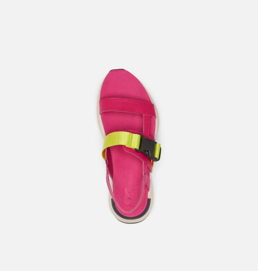 Women's Kinetic Impact Sling Sandal Sorel Australia Cactus Pink-Jet