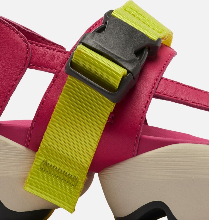 Women's Kinetic Impact Sling Sandal Sorel Australia Cactus Pink-Jet