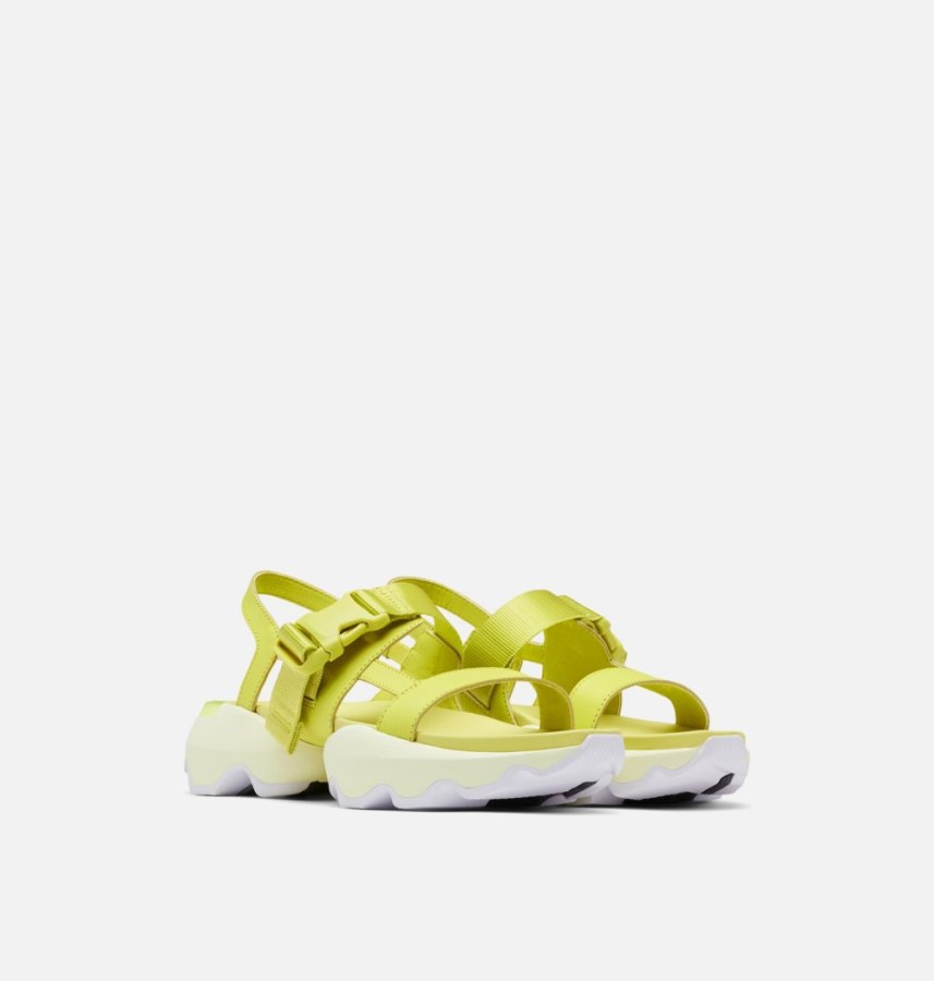 Women's Kinetic Impact Sling Sporty Sandal Sorel Australia Bolt-White
