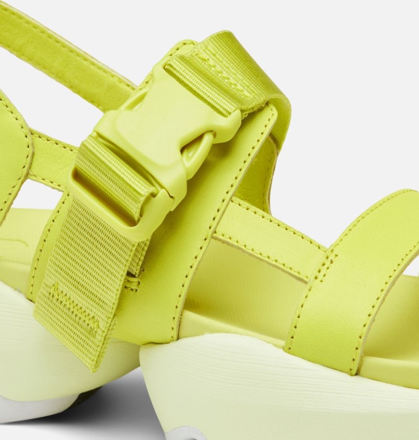 Women's Kinetic Impact Sling Sporty Sandal Sorel Australia Bolt-White