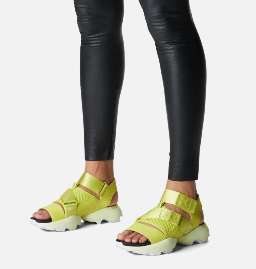 Women's Kinetic Impact Sporty Sandal Bolt-White Sorel Australia
