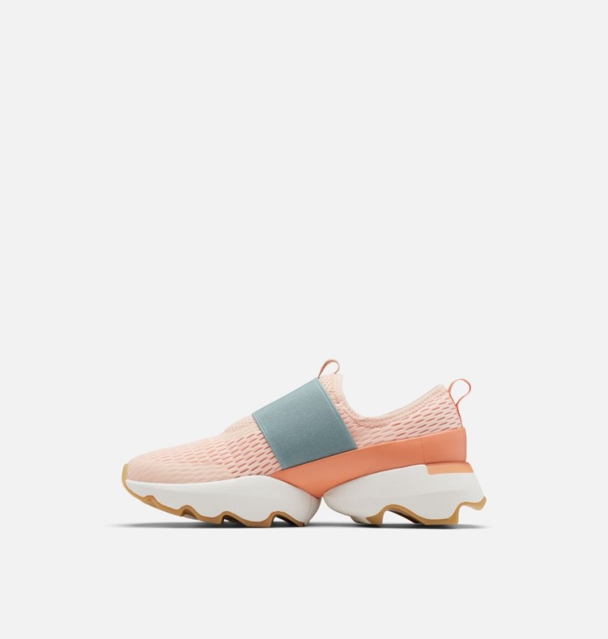 Women's Kinetic Impact Strap Sneaker Peach Blossom-Paradiso Peach Sorel Australia