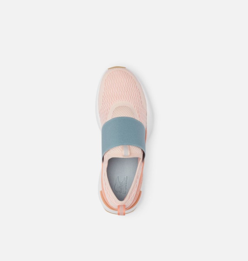 Women's Kinetic Impact Strap Sneaker Peach Blossom-Paradiso Peach Sorel Australia