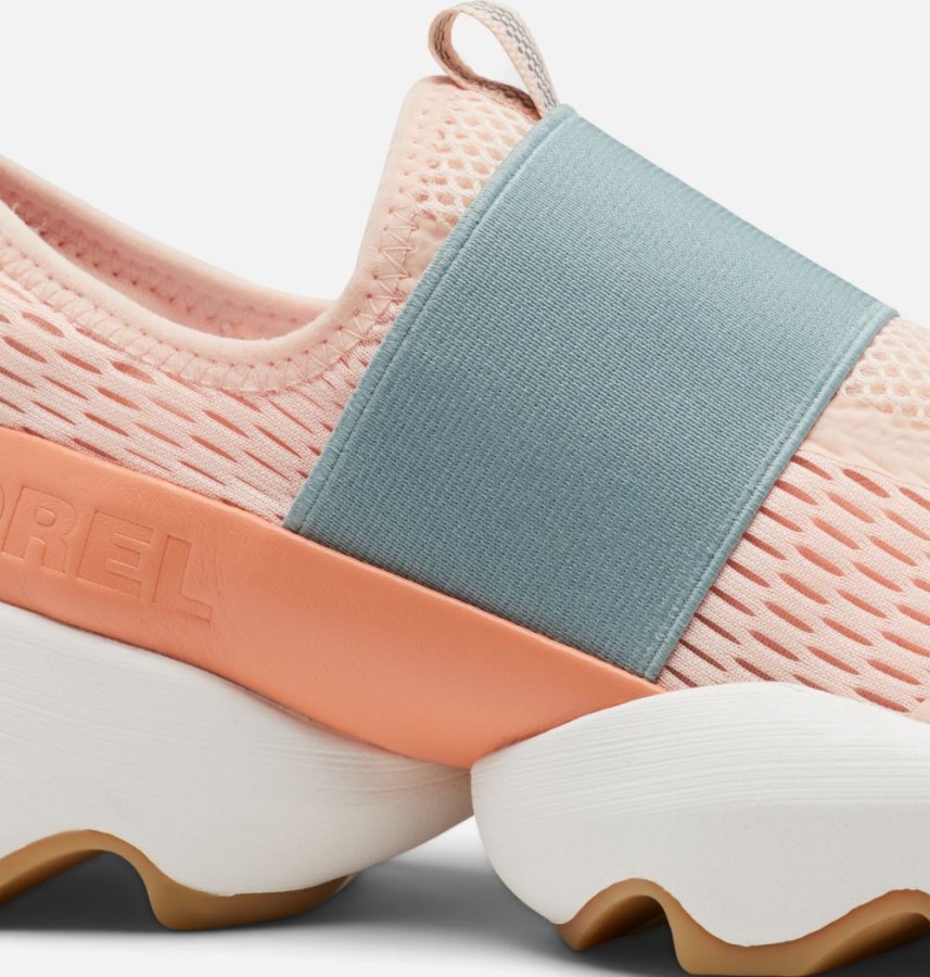 Women's Kinetic Impact Strap Sneaker Peach Blossom-Paradiso Peach Sorel Australia