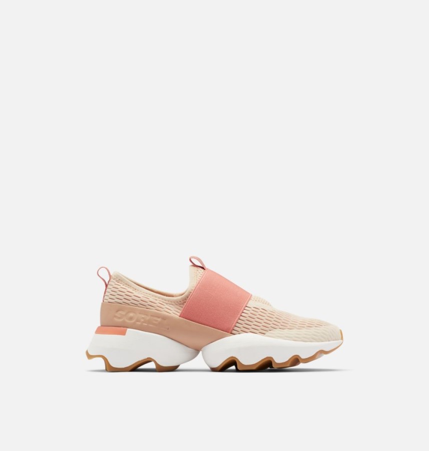 Women's Kinetic Impact Strap Sneaker Sorel Australia Nova Sand-Paradox Pink