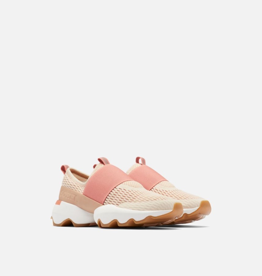 Women's Kinetic Impact Strap Sneaker Sorel Australia Nova Sand-Paradox Pink