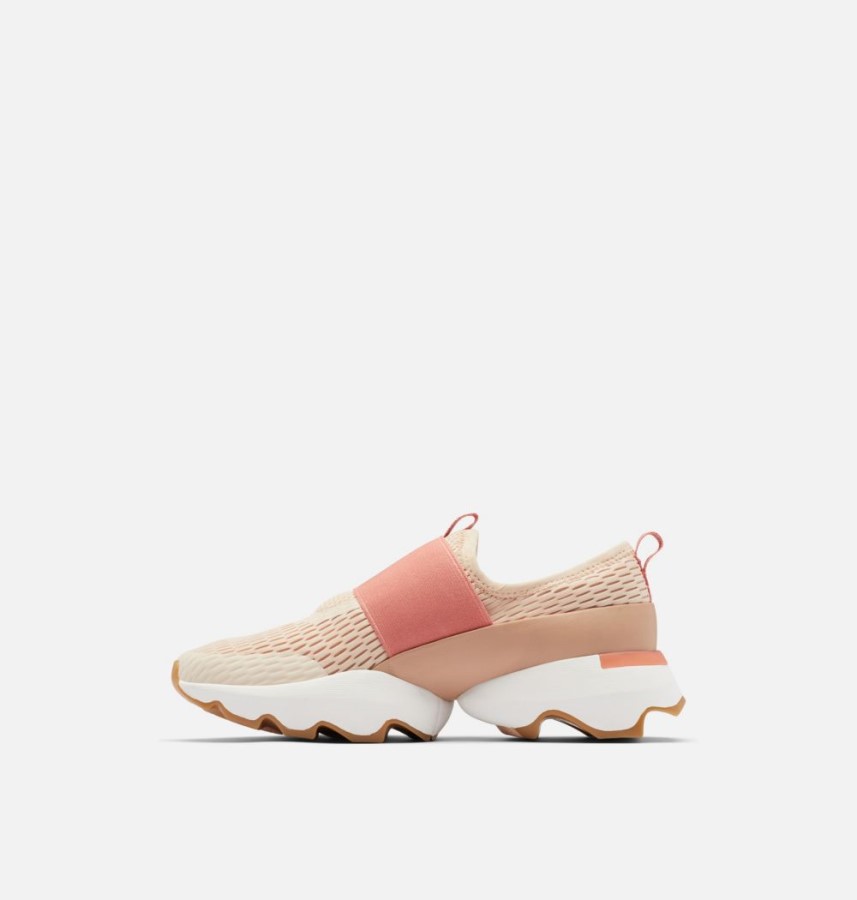 Women's Kinetic Impact Strap Sneaker Sorel Australia Nova Sand-Paradox Pink