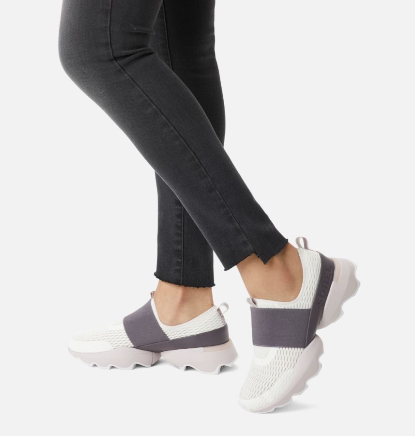 Women's Kinetic Impact Strap Sneaker Sorel Australia Sea Salt-Pulse