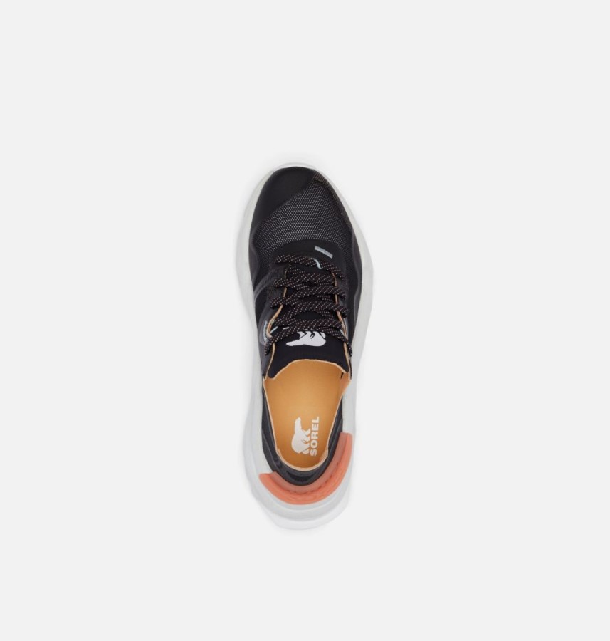 Women's Kinetic Rnegd Float Sneaker Black-Faded Spark Sorel Australia