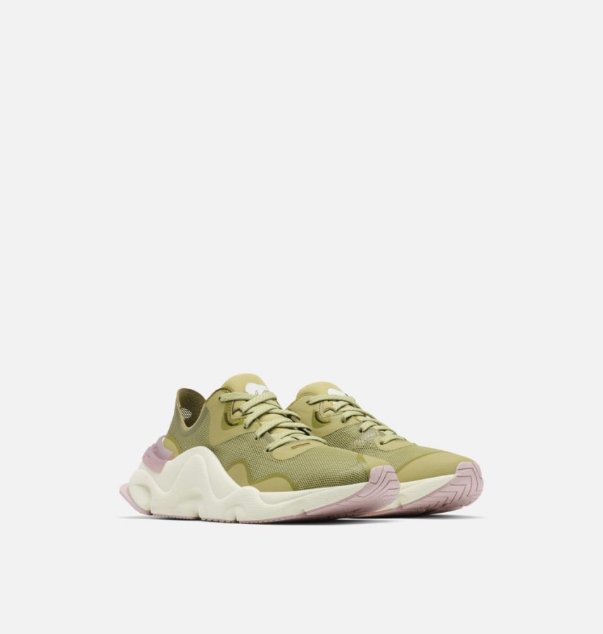 Women's Kinetic Rnegd Float Sneaker Sorel Australia Olive Shade-Shale Mauve