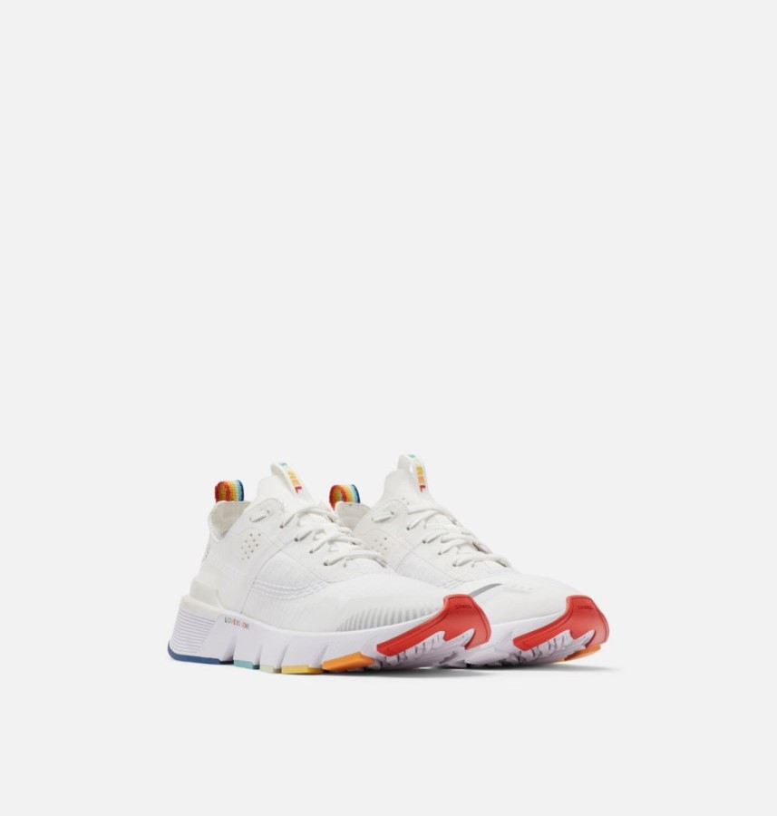 Women's Kinetic Rush Sneaker White-White Sorel Australia