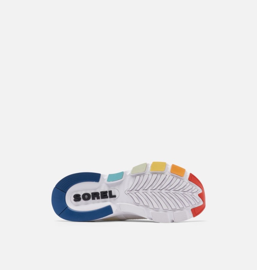 Women's Kinetic Rush Sneaker White-White Sorel Australia