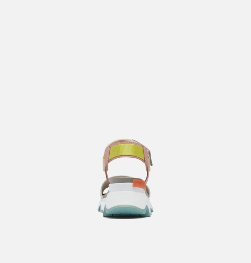 Women's Kinetic Sandal Sorel Australia Chalk-Eraser Pink