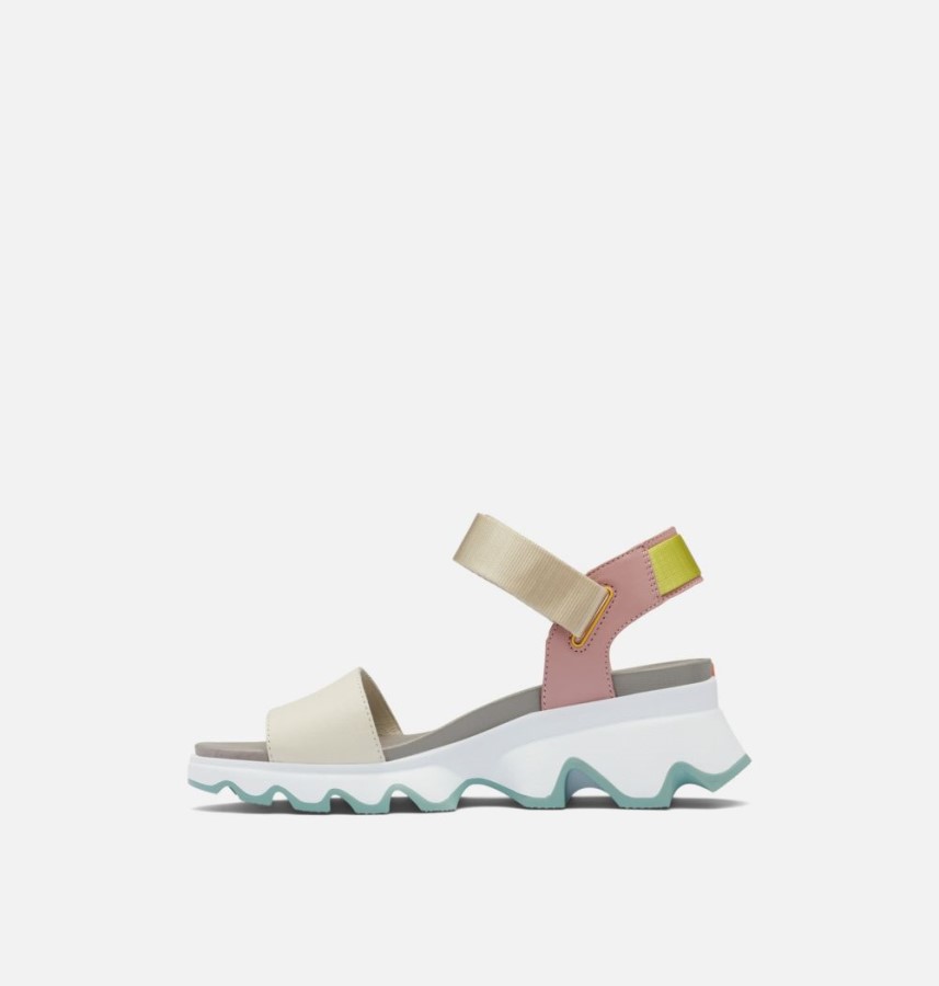 Women's Kinetic Sandal Sorel Australia Chalk-Eraser Pink