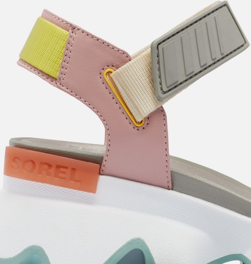 Women's Kinetic Sandal Sorel Australia Chalk-Eraser Pink