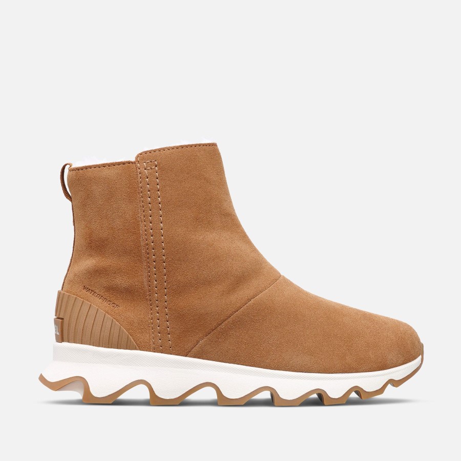 Women's Kinetic Short' Ankle Boots Camel Brown Natural Sorel Australia
