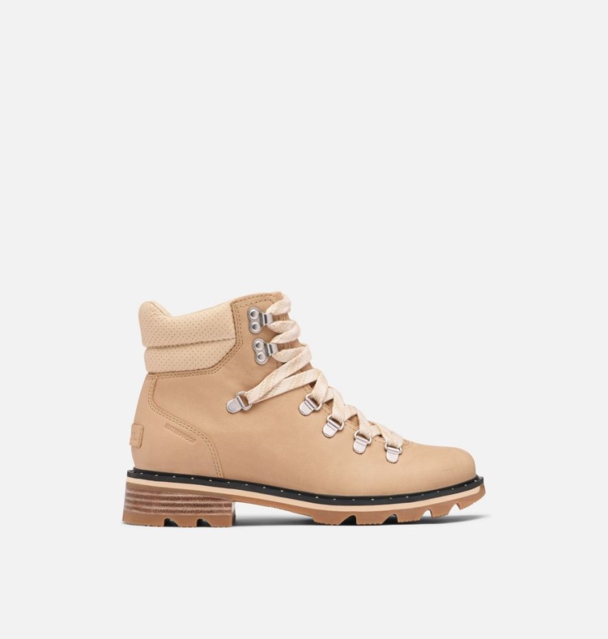 Women's Lennox Hiker Bootie Honest Beige Sorel Australia