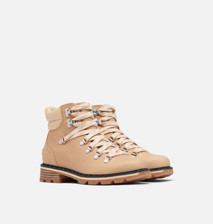 Women's Lennox Hiker Bootie Honest Beige Sorel Australia