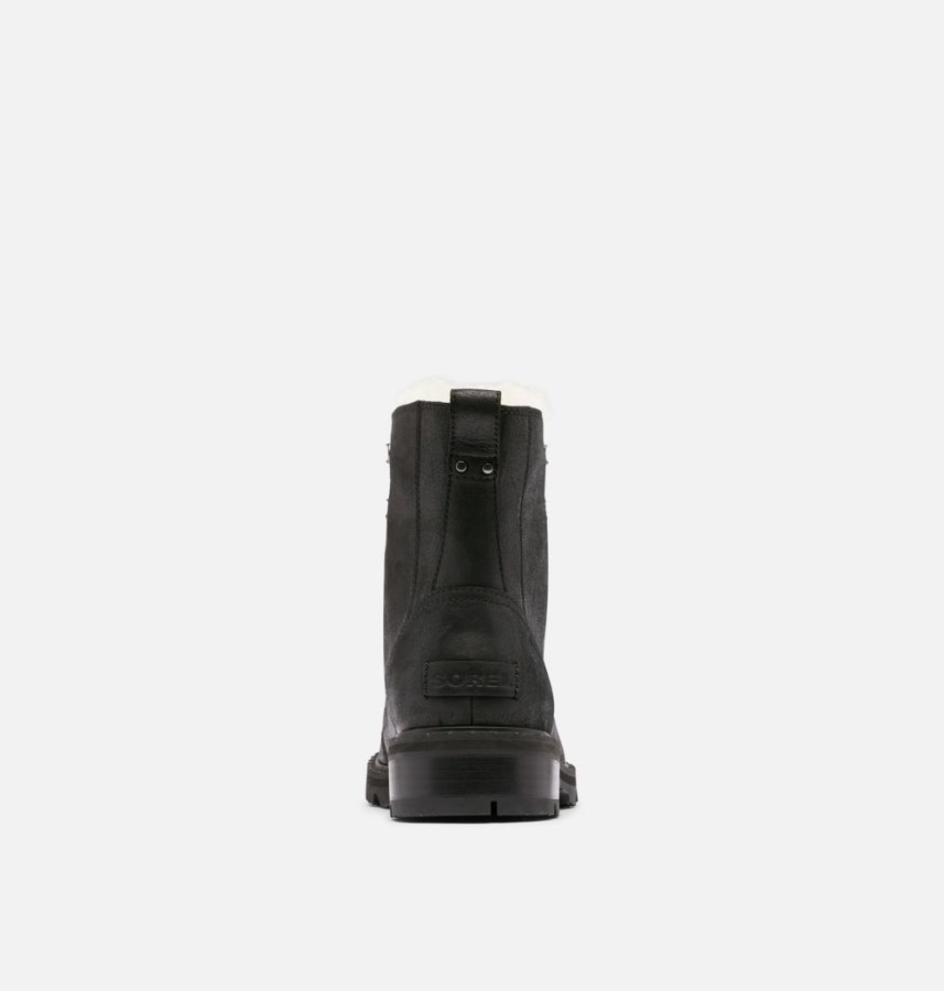 Women's Lennox Lace Cozy Bootie Sorel Australia Black-Nocturnal Red