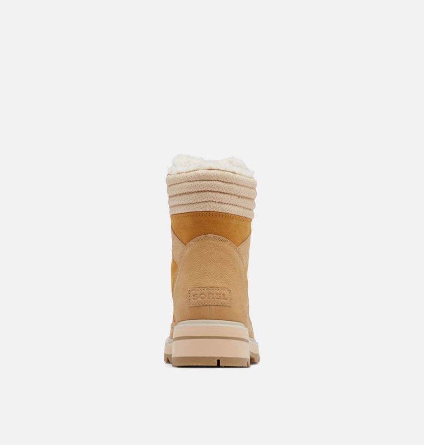 Women's Lennox Lace Cozy Stkd Boot Sorel Australia Geo Yellow-Curry