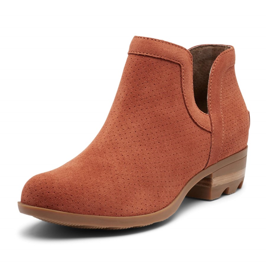 Women's Lolla Cut-Out Bootie Brown Sorel Australia