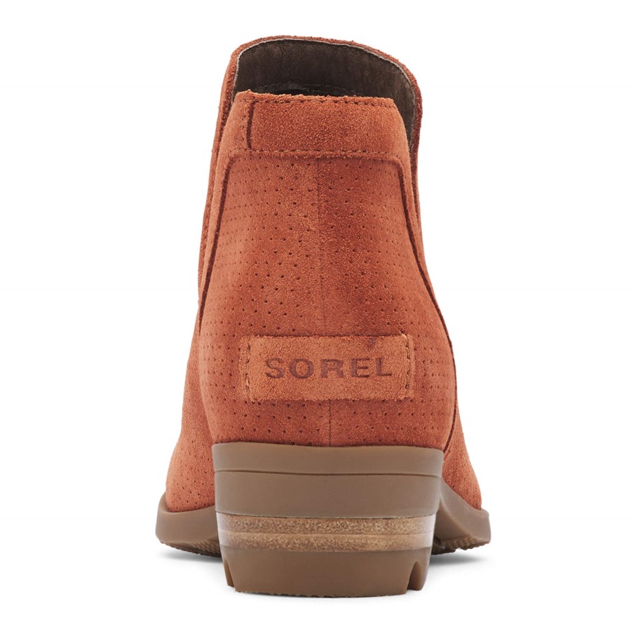 Women's Lolla Cut-Out Bootie Brown Sorel Australia