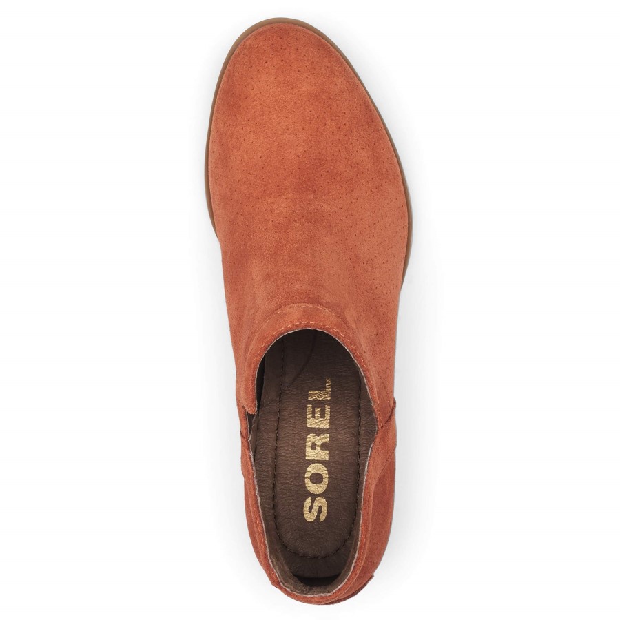 Women's Lolla Cut-Out Bootie Brown Sorel Australia