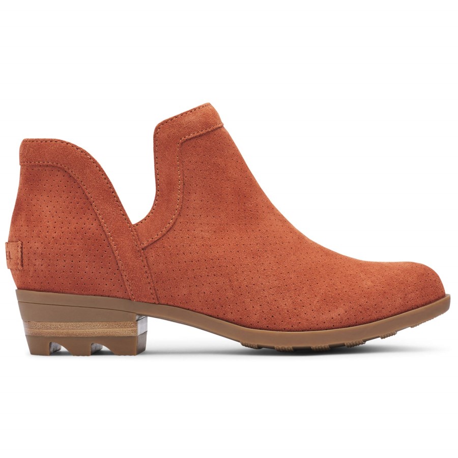 Women's Lolla Cut-Out Bootie Brown Sorel Australia
