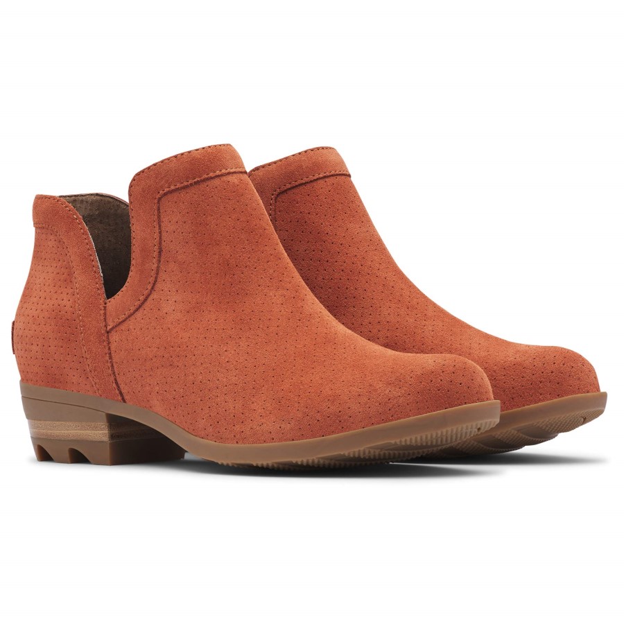 Women's Lolla Cut-Out Bootie Brown Sorel Australia