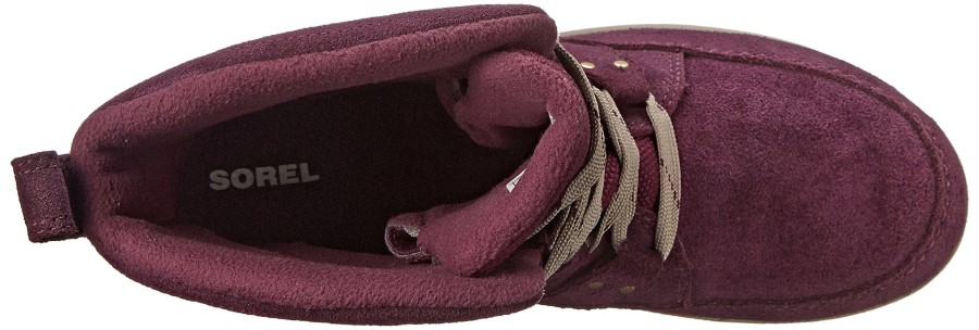 Women's Meadow Lace Boots Sorel Australia Purple Dahlia