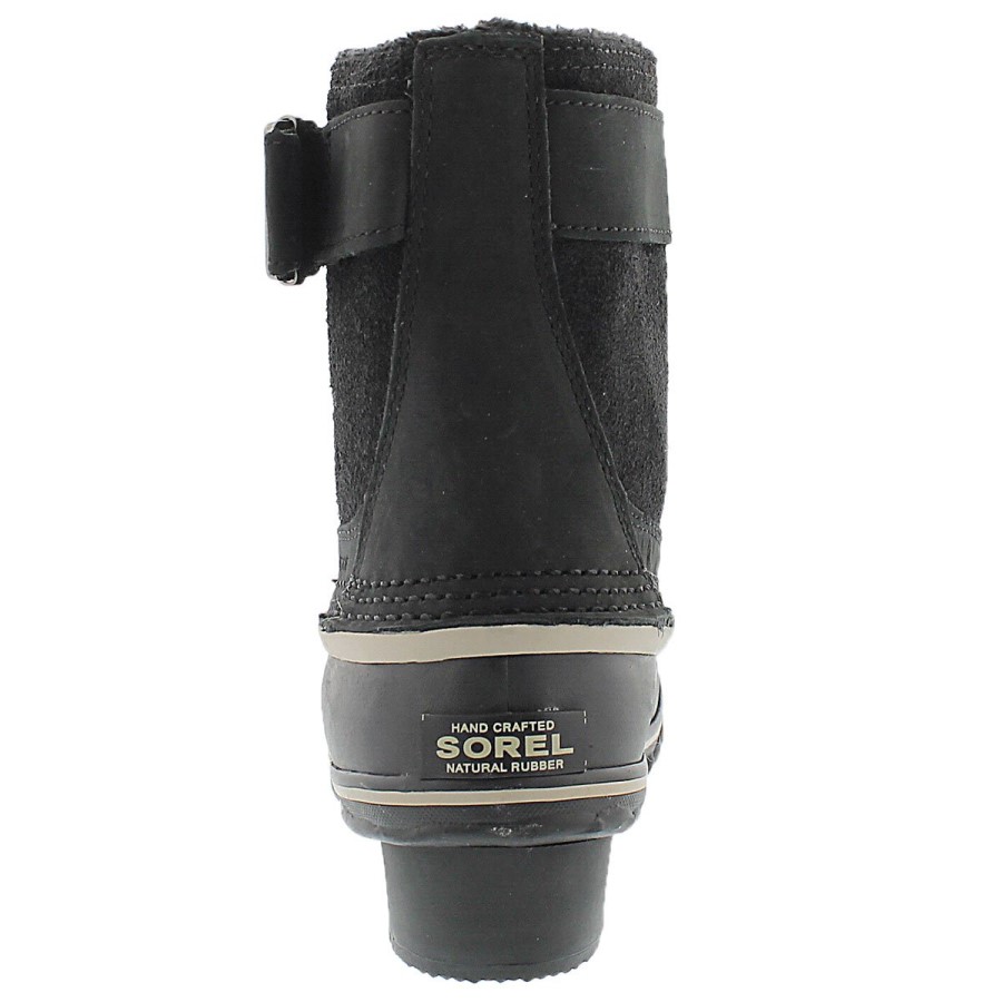 Women's Mid Calf Boot Black Silver Sage Sorel Australia