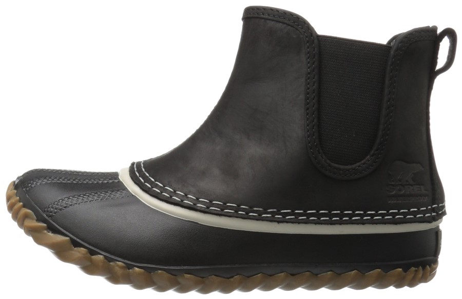 Women's N About Chelsea-W Cold Weather Boot Sorel Australia Black