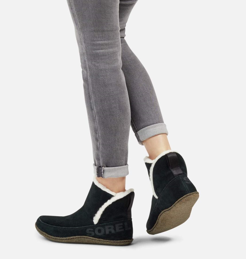 Women's Nakiska Bootie' Snow Shoe Black Natural Sorel Australia