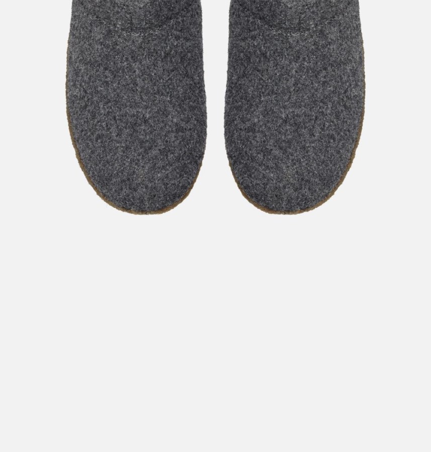 Women's Nakiska Scuff Slipper Black-Natural Sorel Australia