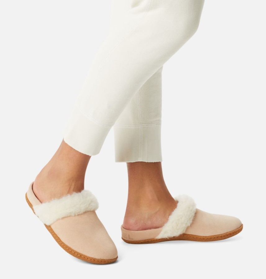 Women's Nakiska Slide Ii Slipper Nova Sand-Gum 17 Sorel Australia