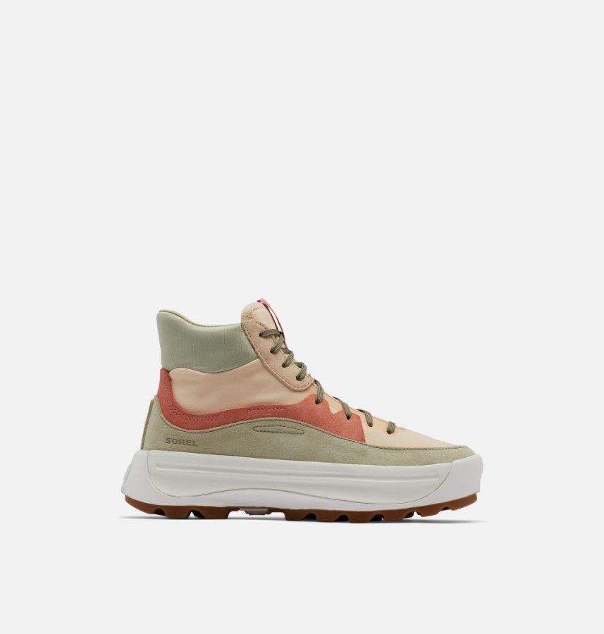 Women's Ona 503 Mid Sneaker Nova Sand-Paradox Pink Sorel Australia