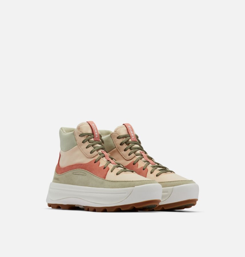 Women's Ona 503 Mid Sneaker Nova Sand-Paradox Pink Sorel Australia