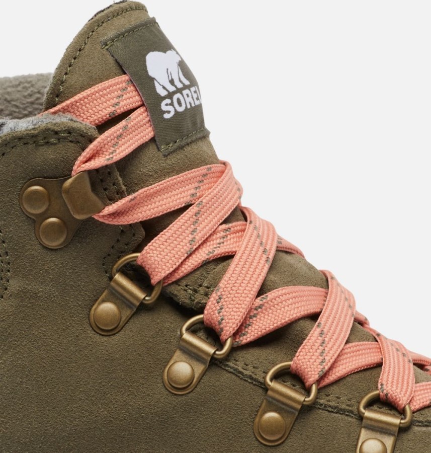 Women's Out N About Iii Conquest Boot Sorel Australia Stone Green-Paradox Pink