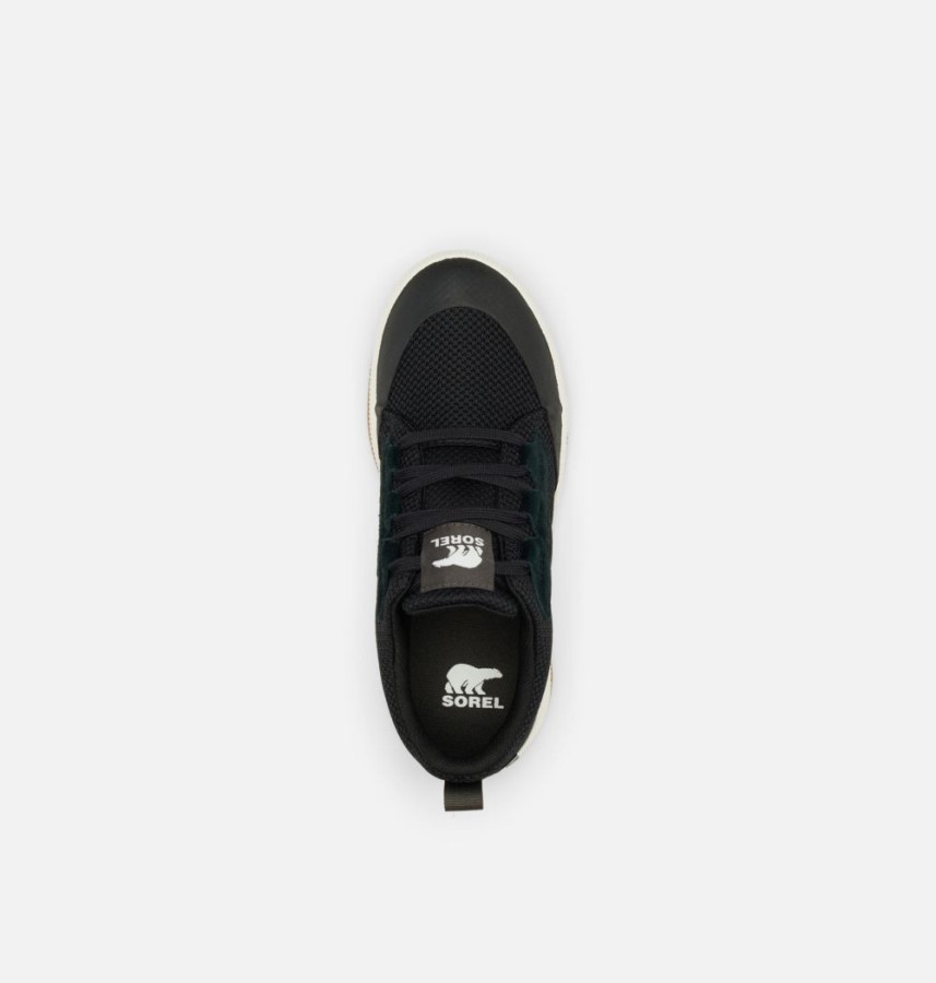 Women's Out N About Iii Low Sneaker Black-Sea Salt Sorel Australia