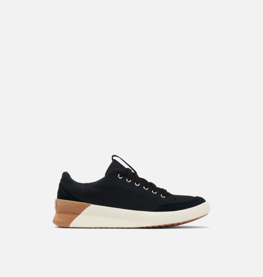Women's Out 'N About Plus Classic Sneaker Black Sorel Australia