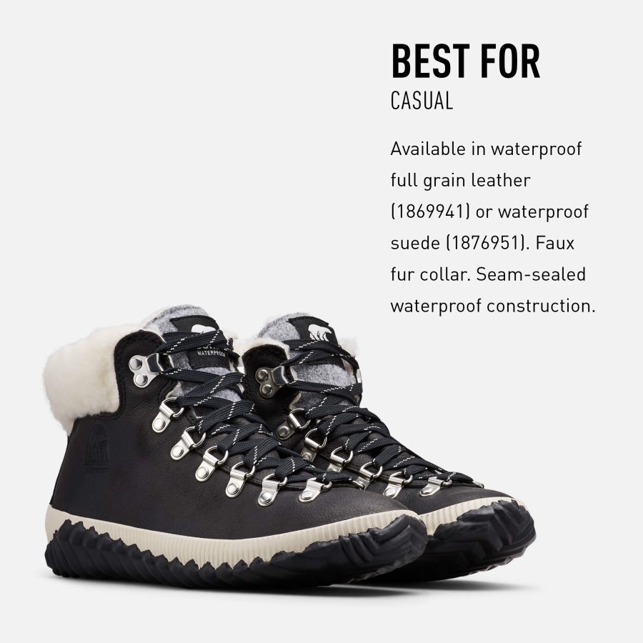 Women's Out N About Plus Conquest' Boots Sorel Australia Black