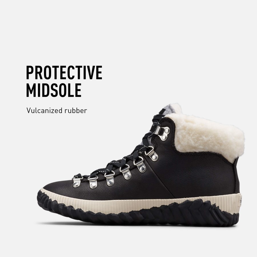 Women's Out N About Plus Conquest' Boots Sorel Australia Black