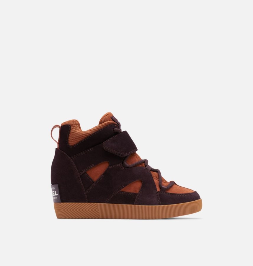 Women's Out N About Sport Wedge Bootie Sorel Australia New Cinder-Wood