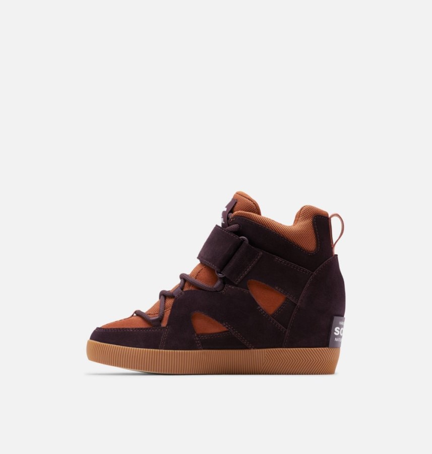 Women's Out N About Sport Wedge Bootie Sorel Australia New Cinder-Wood