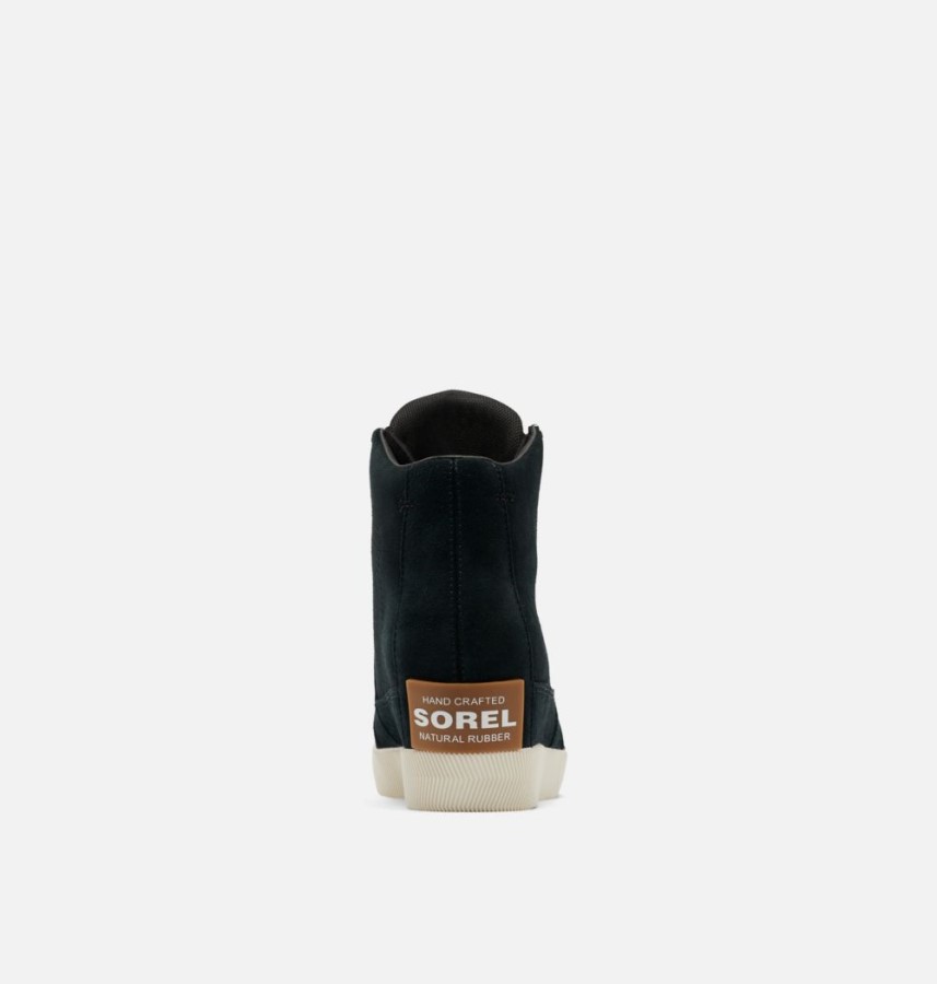 Women's Out N About Wedge Bootie Black-Sea Salt Sorel Australia
