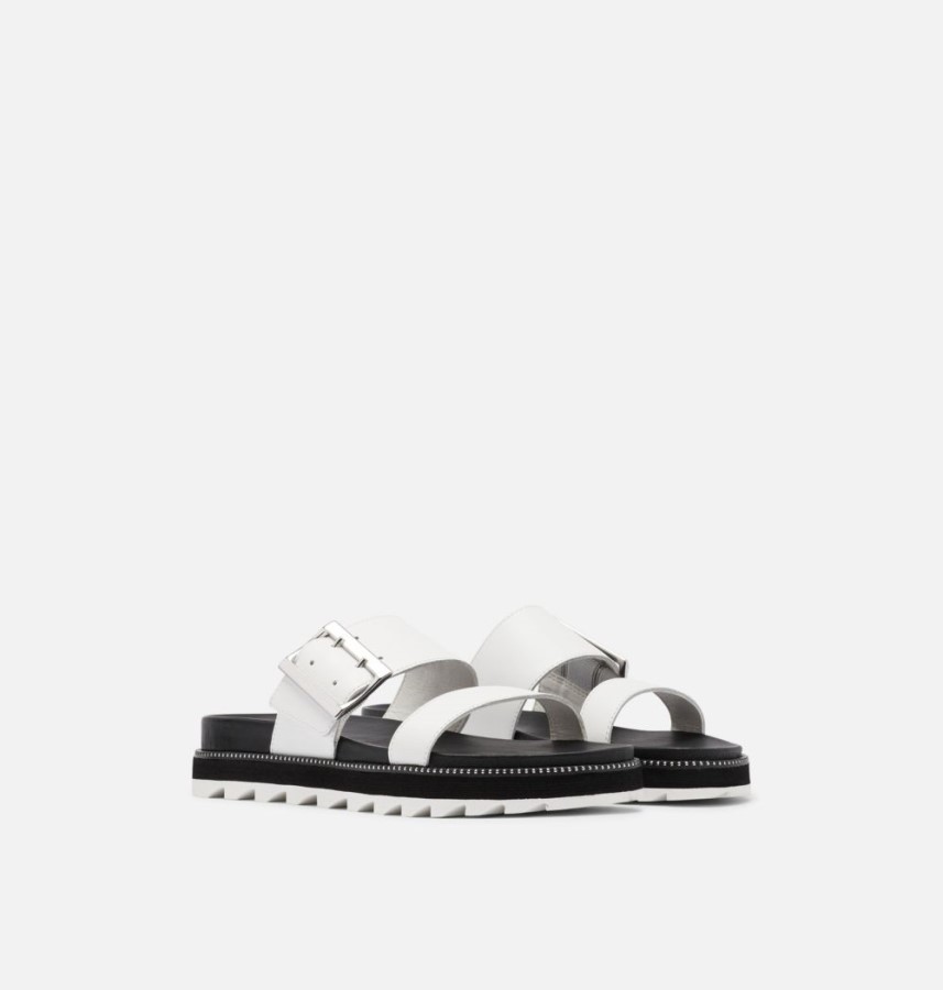 Women's Roaming Buckle Slide Sandal Sea Salt Sorel Australia