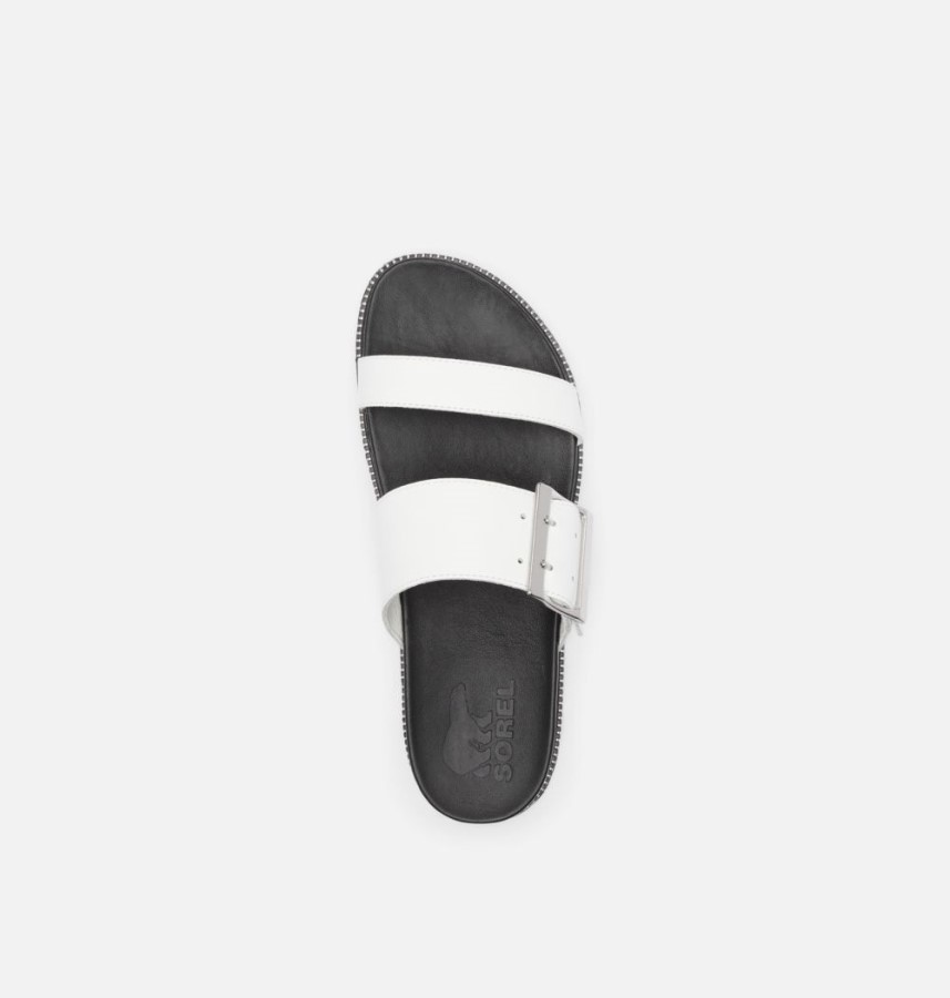 Women's Roaming Buckle Slide Sandal Sea Salt Sorel Australia