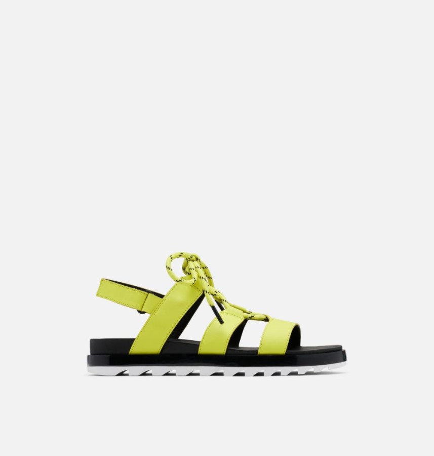 Women's Roaming Lace Sandal Sorel Australia Bolt-Black
