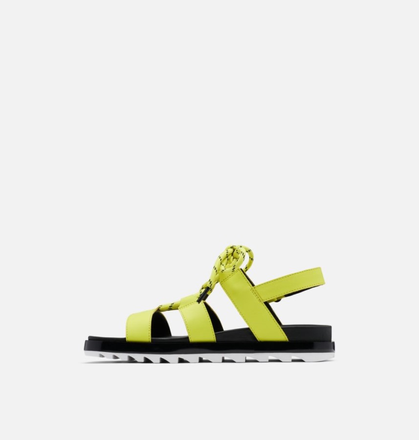 Women's Roaming Lace Sandal Sorel Australia Bolt-Black