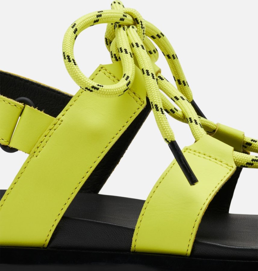 Women's Roaming Lace Sandal Sorel Australia Bolt-Black
